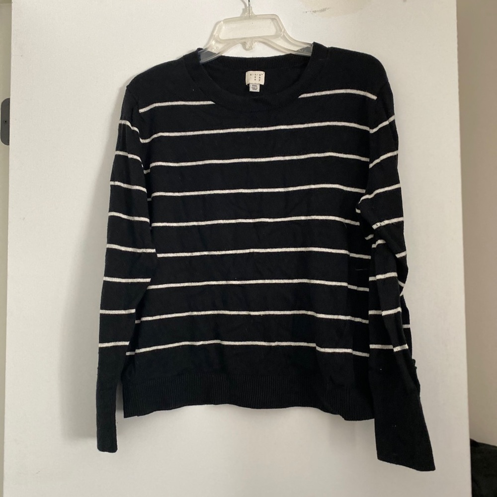 A New Day Striped Sweater XXL